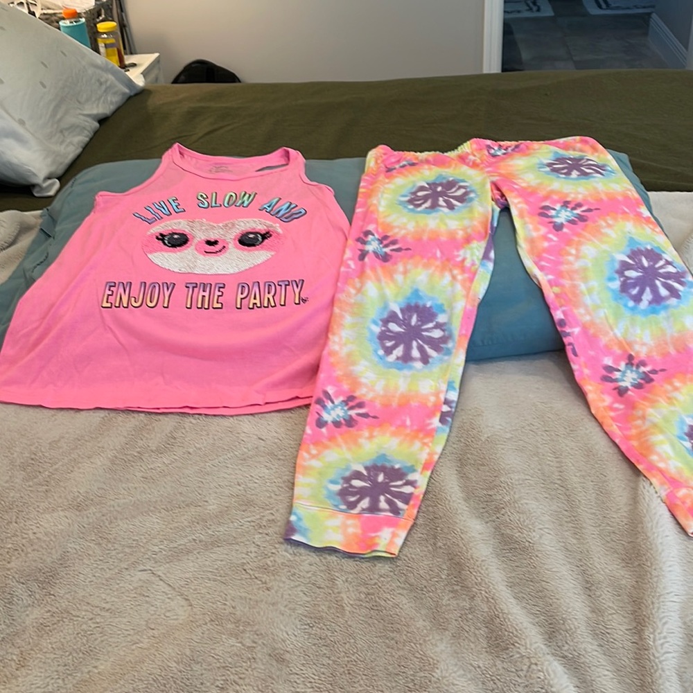 Justice Live Slow And Enjoy The Party Pajamas